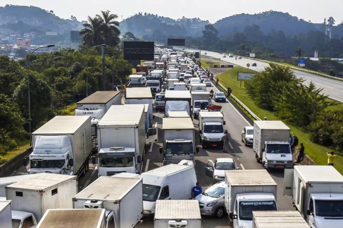 Índice ABCR recua em 15% em Maio devido a greve dos caminhoneiros