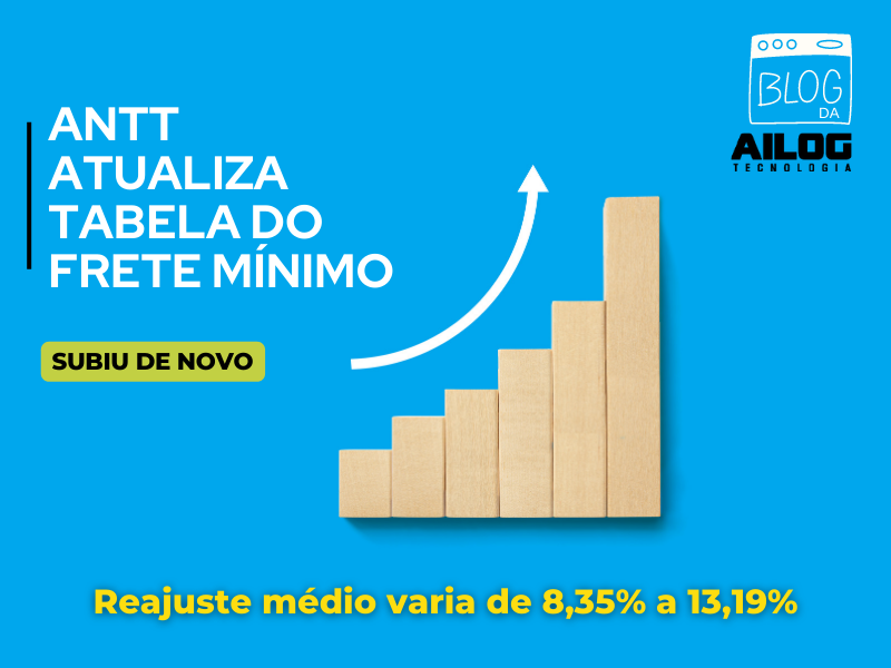 Nova tabela do frete mínimo em 19 de Janeiro