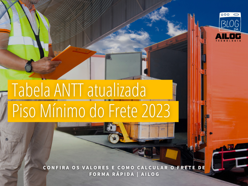 Tabela de frete ANTT: Piso Mínimo do Frete 2023