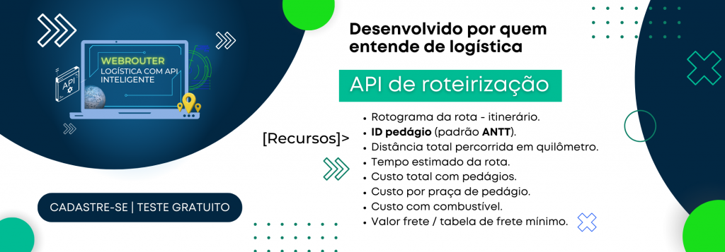 Como uma API de roteirização, ajuda na integração da operação logística. Principalmente na hora de calcular os valores de pedágios da BR 116 e 101 RJ/SP.