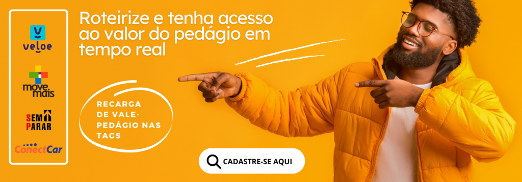 Roteirize e tenha acesso a rotas com pedágio e custos com combustível de .forma automática.