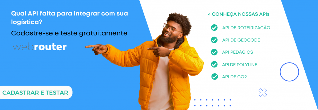 Conheça nossas APIs de roteirização, geocode, pedágios, polyline e CO2. Integre em uma de nossas APIs e tenha mais agilidade em sua operação.