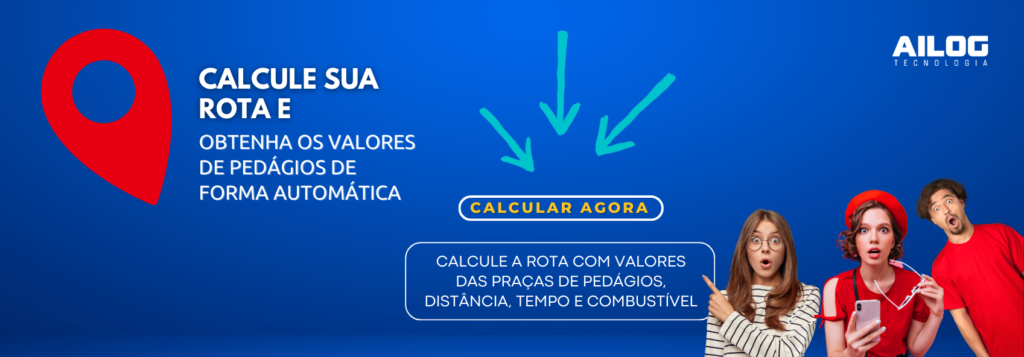 Calcular rota, pedágio, combustível de forma prática com roteirizador gratuito.