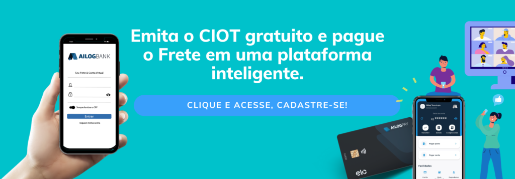 Emita o CIOT, calcule a sua rota. Saiba como realizar o pagamento do frete em uma plataforma inteligente.