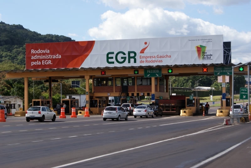 Empresa Gaúcha de Rodovias reduz em 10% a tarifa de pedágio para veículos de passeio