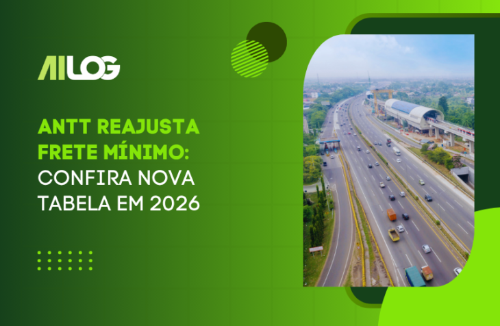 ANTT reajusta frete mínimo